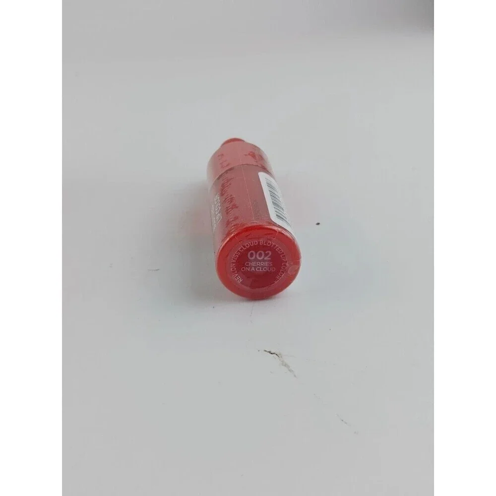 2 PACK REVLON KISS CLOUD BLOTTED LIP COLOR 002 CHERRIES ON A CLOUD NEW Sealed